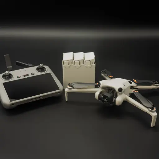 [DJI-Mini4P-U] DJI - Mini 4 Pro Fly More Combo avec radiocommande DJI RC 2